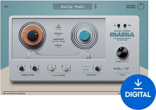 Plug-Ins Software e Processori Effetti Karanyi Sounds Matra (Prodotto digitale) - 1