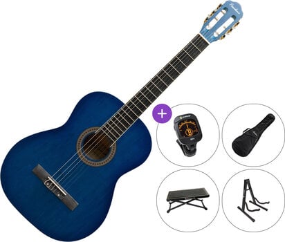Klasická gitara Pasadena SC041 SET 4/4 Blue Klasická gitara - 1