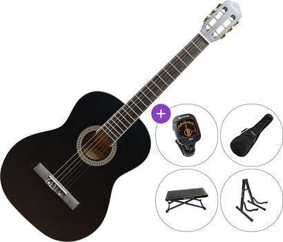 Класическа китара Pasadena SC041 SET 4/4 Black Класическа китара - 1