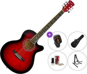 Akustická kytara Jumbo Pasadena SG026C-38 SET Red Sunburst Akustická kytara Jumbo