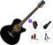 Akustična kitara Jumbo Pasadena SG026C-38 SET Black Akustična kitara Jumbo
