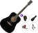 Pasadena SG028 SET Black Akustikgitarre