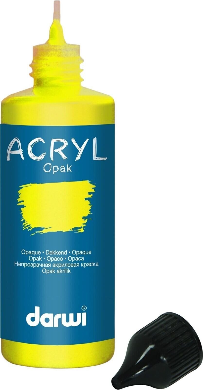 Darwi Opak Akrylová barva Lemon 80 ml 1 ks