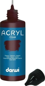Colore acrilico Darwi Opak Colori acrilici Chocolate 80 ml 1 pz - 1