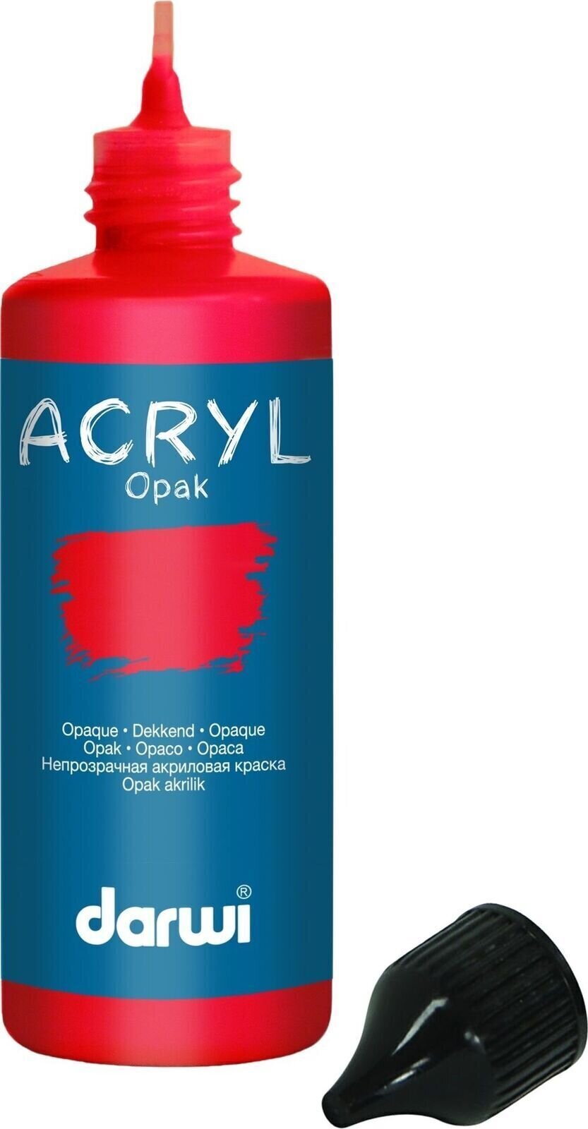 Akrilna boja Darwi Opak Акрилне боје Vermilion 80 ml 1 kom