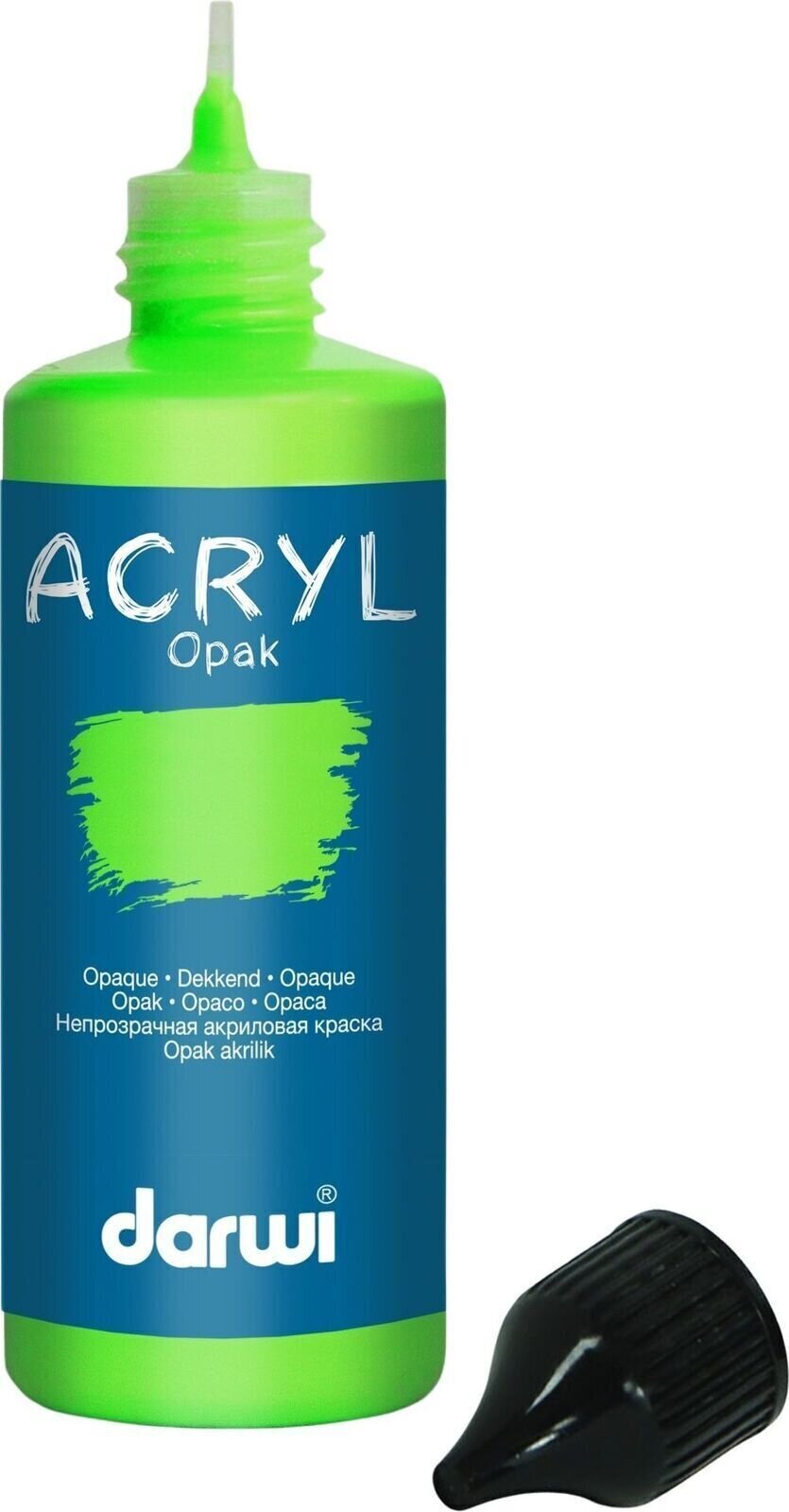 Darwi Opak Akrylová barva Light Green 80 ml 1 ks