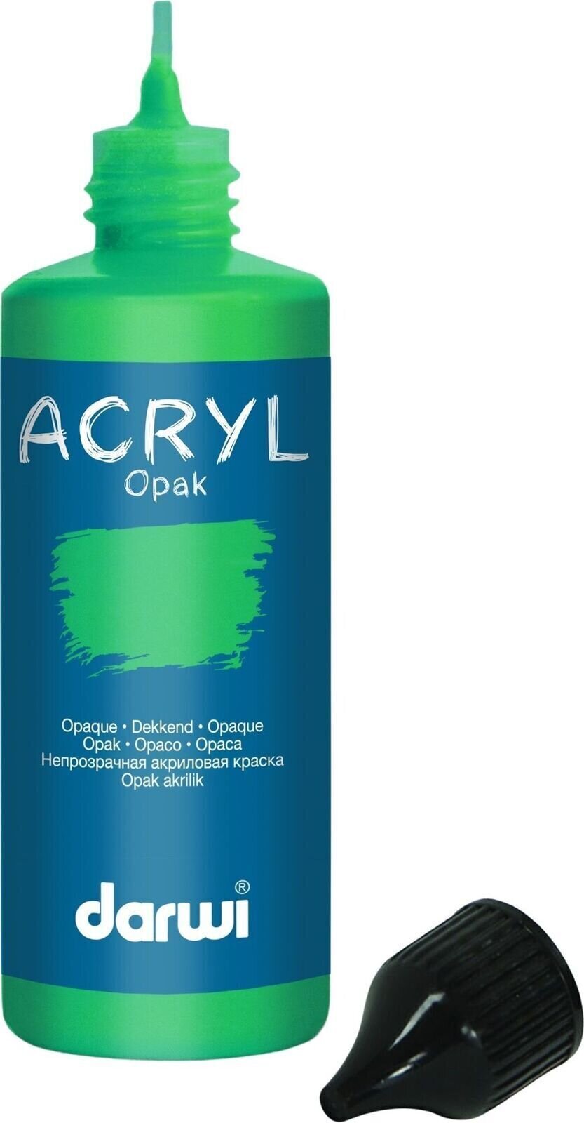 Darwi Opak Akrylová barva Dark Green 80 ml 1 ks