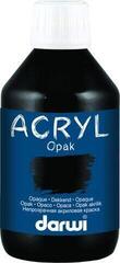 Akryylimaali Darwi Opak Akryylimaali Black 250 ml 1 kpl