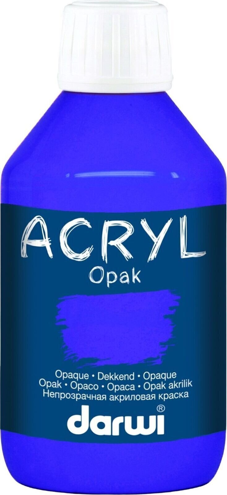 Darwi Opak Akrylová barva Purple 250 ml 1 ks