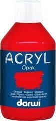 Akryylimaali Darwi Opak Akryylimaali Vermilion 250 ml 1 kpl