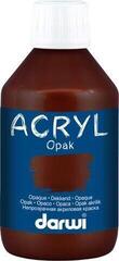 Akrilna boja Darwi Opak Акрилне боје Dark Brown 250 ml 1 kom