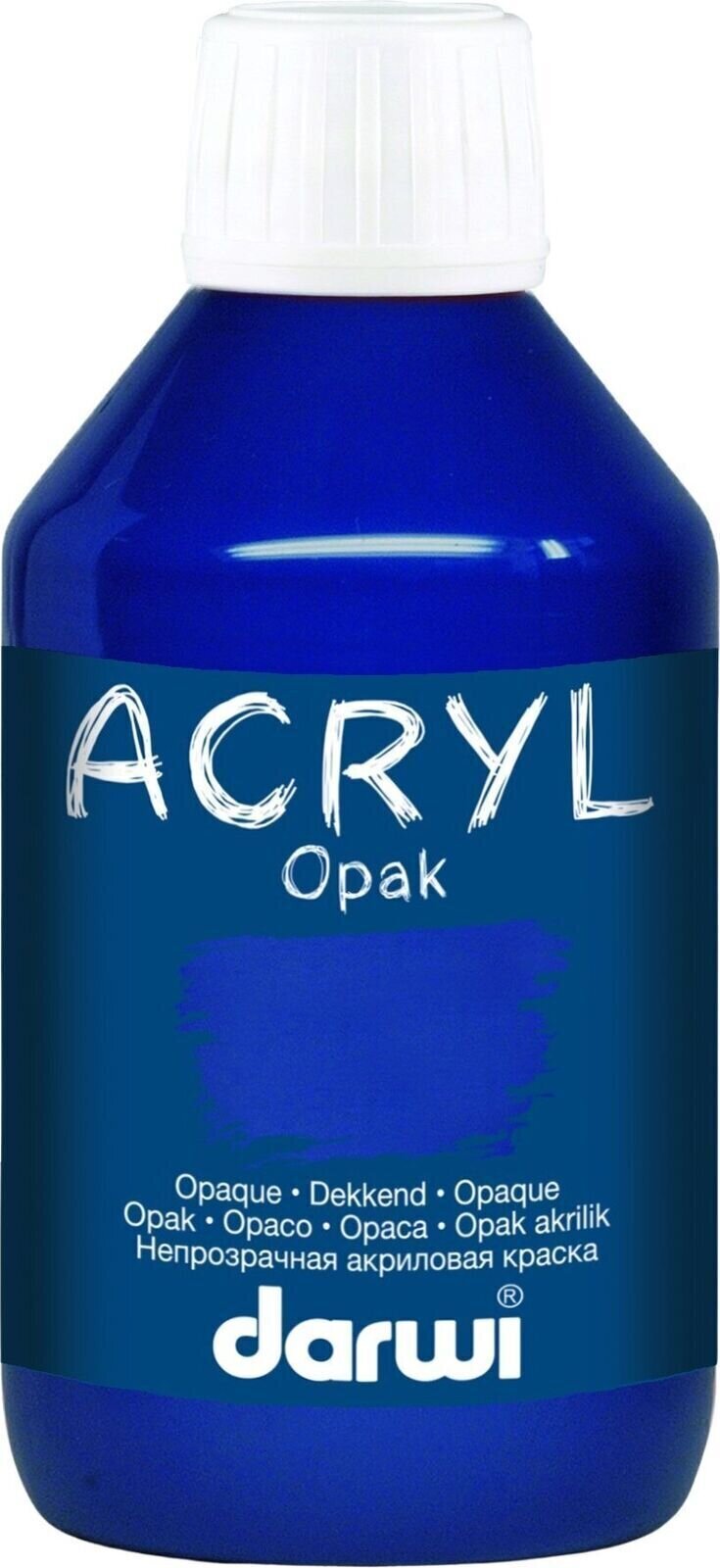 Darwi Opak Akrylová barva Dark Blue 250 ml 1 ks