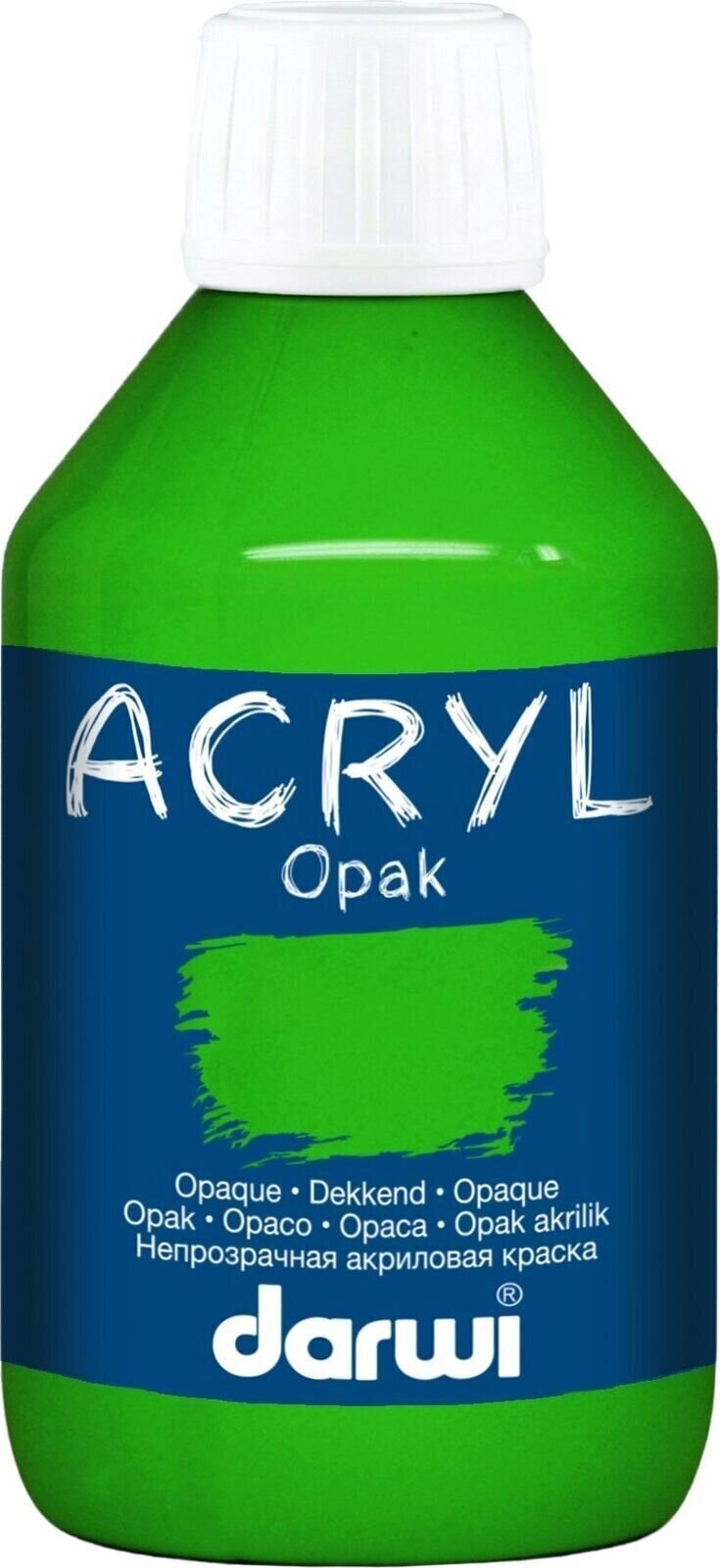 Darwi Opak Akrylová barva Dark Green 250 ml 1 ks