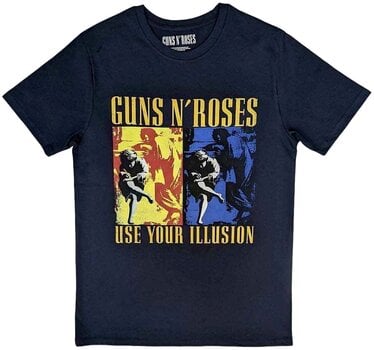 T-shirt Guns N' Roses Use Your Illusion Navy Navy Blue XL T-shirt - 1