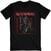 T-shirt Iron Maiden Senjutsu Cover Distressed Red Black L T-shirt