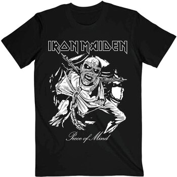 Košulja Iron Maiden Piece of Mind Mono Eddie Black M Košulja - 1