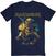 Košulja Iron Maiden Piece of Mind Gold Eddie Navy Blue L Košulja