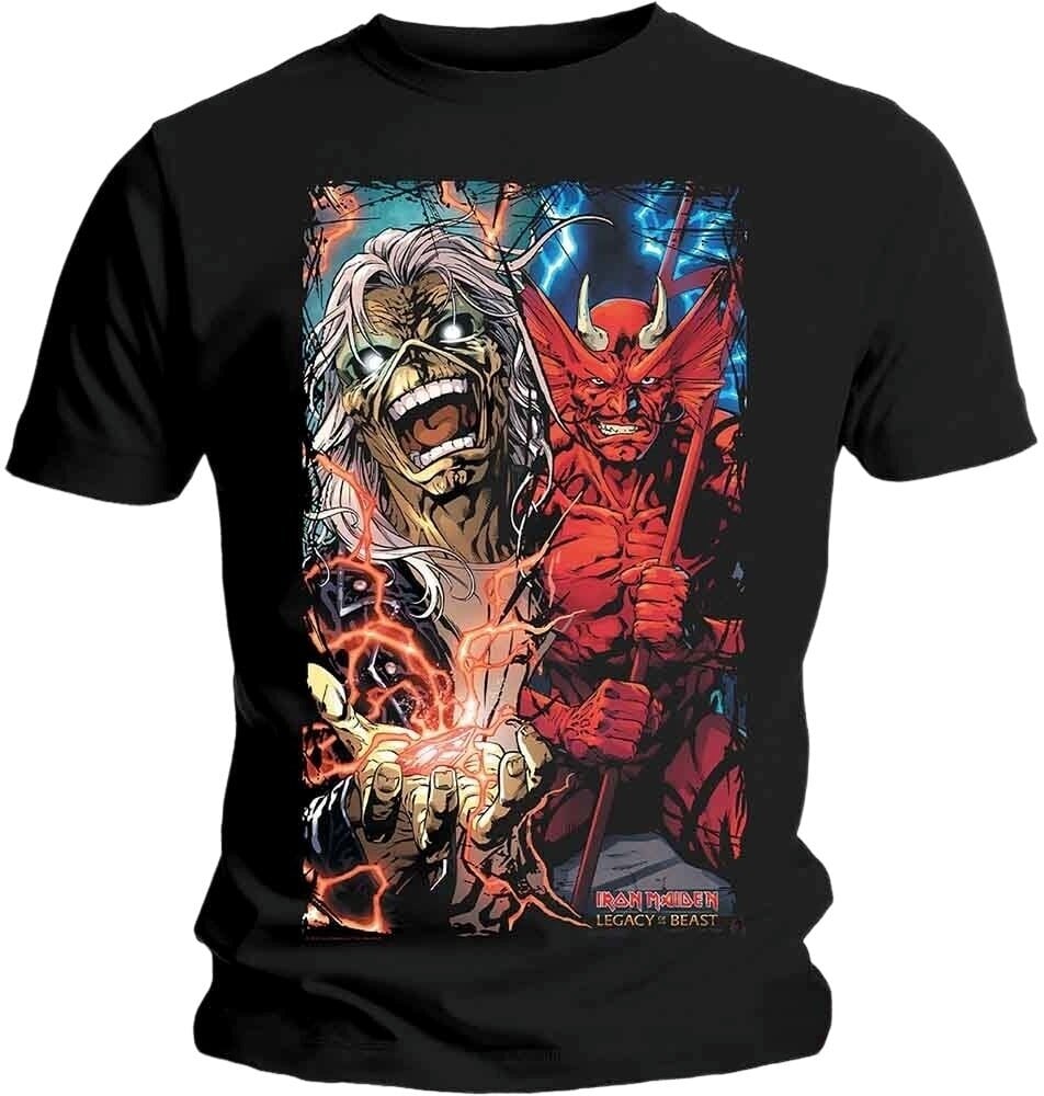 Iron Maiden Tričko Duality Unisex Black L