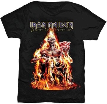 T-Shirt Iron Maiden Seventh Son Black M T-Shirt - 1