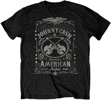 T-shirt Johnny Cash American Rebel 2 Black M T-shirt - 1