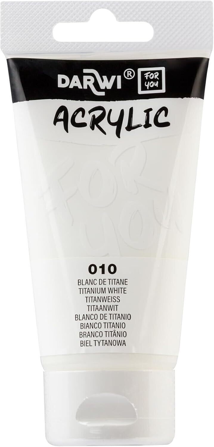 Akrilna boja Darwi DF5150075010C Акрилне боје White 75 ml 1 kom