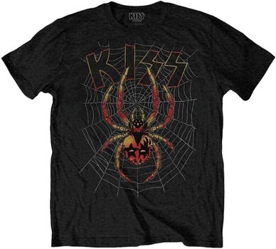 T-Shirt Kiss T-Shirt Spider Unisex Black XL - 1