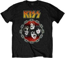 T-shirt Kiss You Wanted The Best Unisex T-shirt de manga curta/Black/Curto