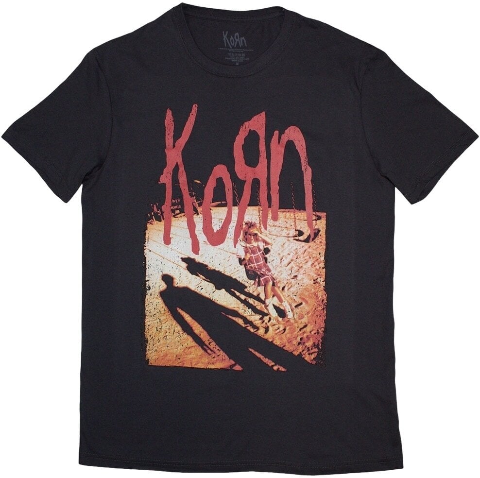 T-Shirt Korn Shadow Playground Charcoal Grey S T-Shirt