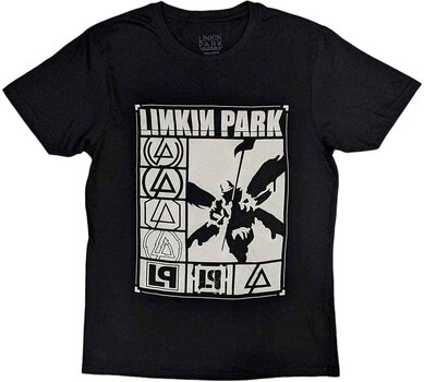 T-shirt Linkin Park Logos Rectangle Black M T-shirt - 1