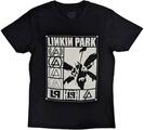 Linkin Park Logos Rectangle Black XL Camiseta de manga corta