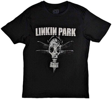T-Shirt Linkin Park T-Shirt Gas Mask Unisex Black L - 1