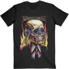 T-shirt Megadeth Flaming Vic Black XL T-shirt