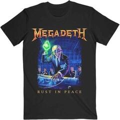 Tricou Megadeth Rust In Peace Track list Black L Tricou