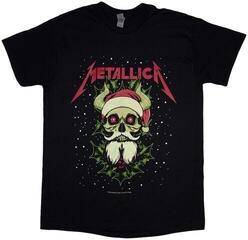 T-shirt Metallica Santa Horns Black M T-shirt