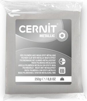 Polimer gyurma Cernit Metallic Polimer gyurma Pearl White 250 g - 1