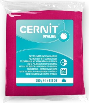 Pastă polimerică Cernit Opaline Pastă polimerică Magenta 250 g - 1