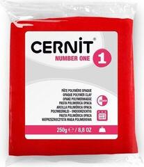 Pâte polymère Cernit Number One Pâte polymère Red 250 g