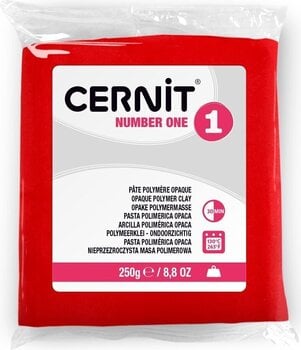Polymérová hmota Cernit Number One Polymérová hmota Red 250 g - 1