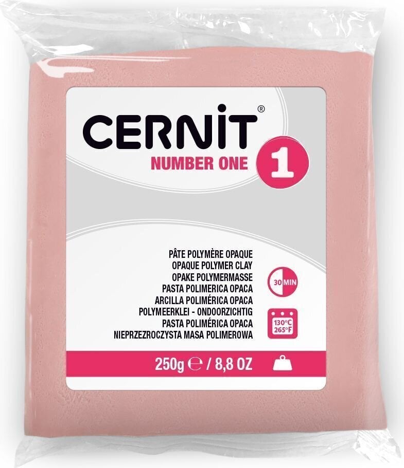 Cernit Number One Polymerová hmota Pink 250 g