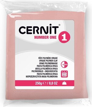Polymer clay Cernit Number One Polymer clay Pink 250 g - 1