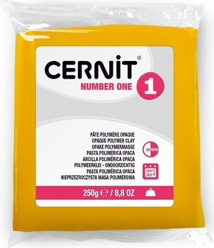 Polymer clay Cernit Number One Polymer clay Yellow 250 g - 1