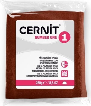 Arcilla polimérica Cernit Number One Arcilla polimérica Marrón 250 g - 1