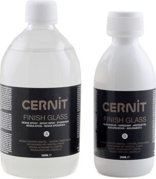 Finish Cernit Two-Component Epoxy Resin-Based Lacquer 500ml + 250ml - 1