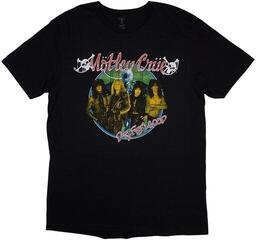 T-shirt Mötley Crüe Dr Feelgood Circle Photo 1 Unisex T-shirt de manga curta/Black/Curto