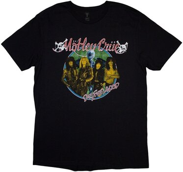 T-Shirt Mötley Crüe Dr Feelgood Circle Photo 1 Black XL T-Shirt - 1
