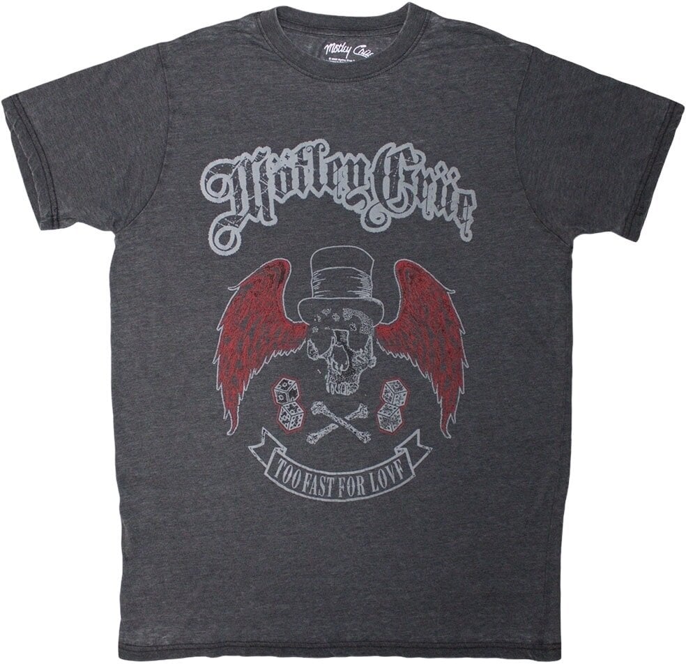 Πουκάμισο Mötley Crüe Skull Wings Black L Πουκάμισο