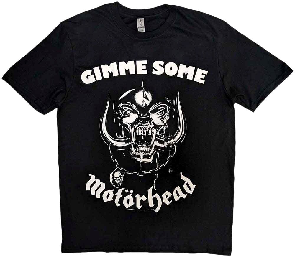 T-Shirt Motörhead T-Shirt Gimme Some Unisex Black M