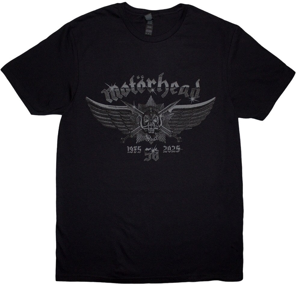 Риза Motörhead 50 Years Wings Badge Black S Риза
