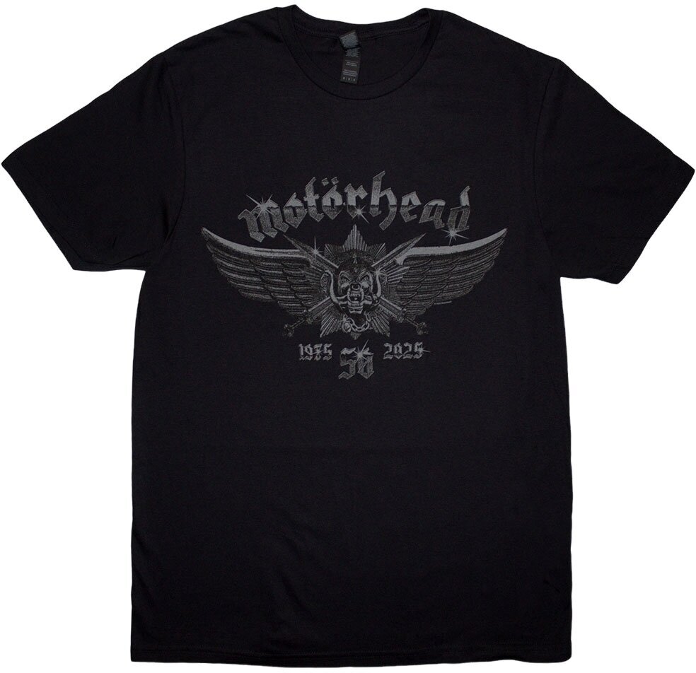 Πουκάμισο Motörhead 50 Years Wings Badge Black M Πουκάμισο