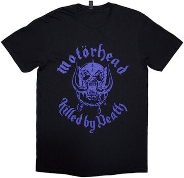 T-Shirt Motörhead T-Shirt Killed By Death Lyric Unisex Black M - 1